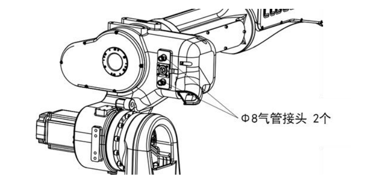 外部管线示意图